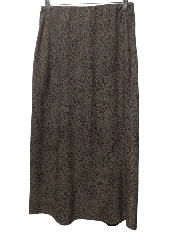 Skirt Maxi By A New Day In Animal Print, Size: S