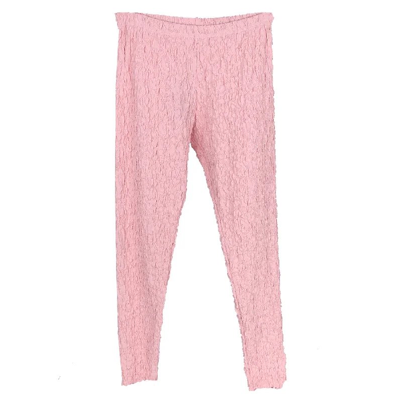 Almond Blossom Twist Jacquard Knit Legging